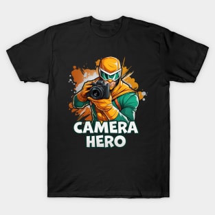 Camera Hero - Super Photographer T-Shirt